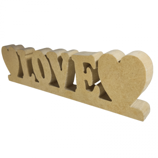 Palavra decorativa "Love"